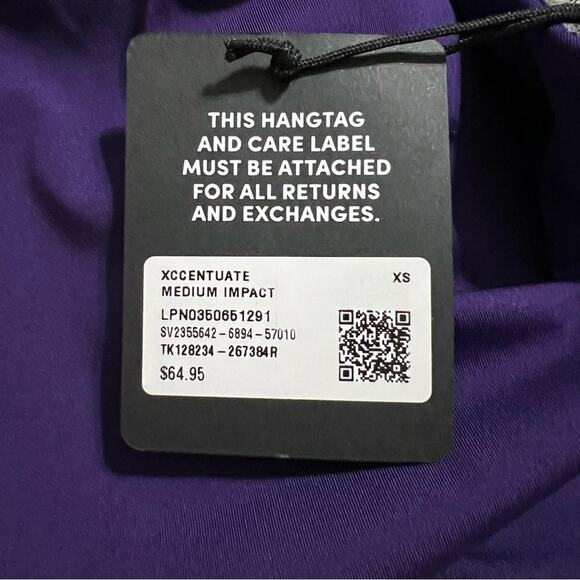 Savage X Fenty XCCENTUATE MEDIUM-IMPACT LONGLINE SPORTS BRA - Picture 12 of 16